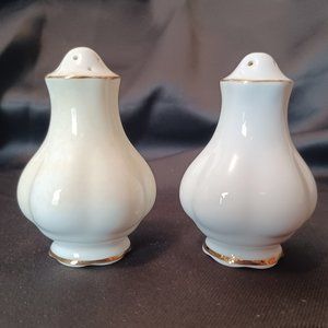 Vintage Royal Albert Val D'Or Salt and Pepper shakers.